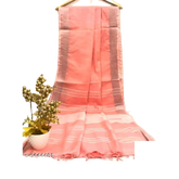 Khadi Linen Saree M J HANDLOOM